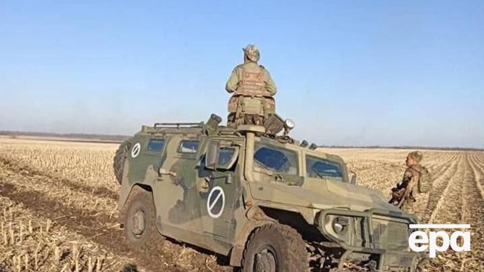 Українські військовослужбовці захопили російську техніку