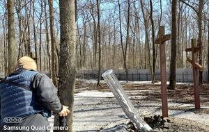 Мемориал жертвам тоталитаризма был открыт в Харькове в 2000 году