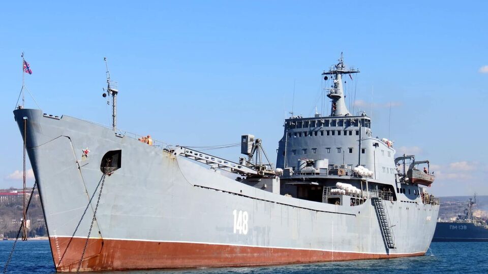 ВМС України знищили російський десантний корабель уранці 24 березня