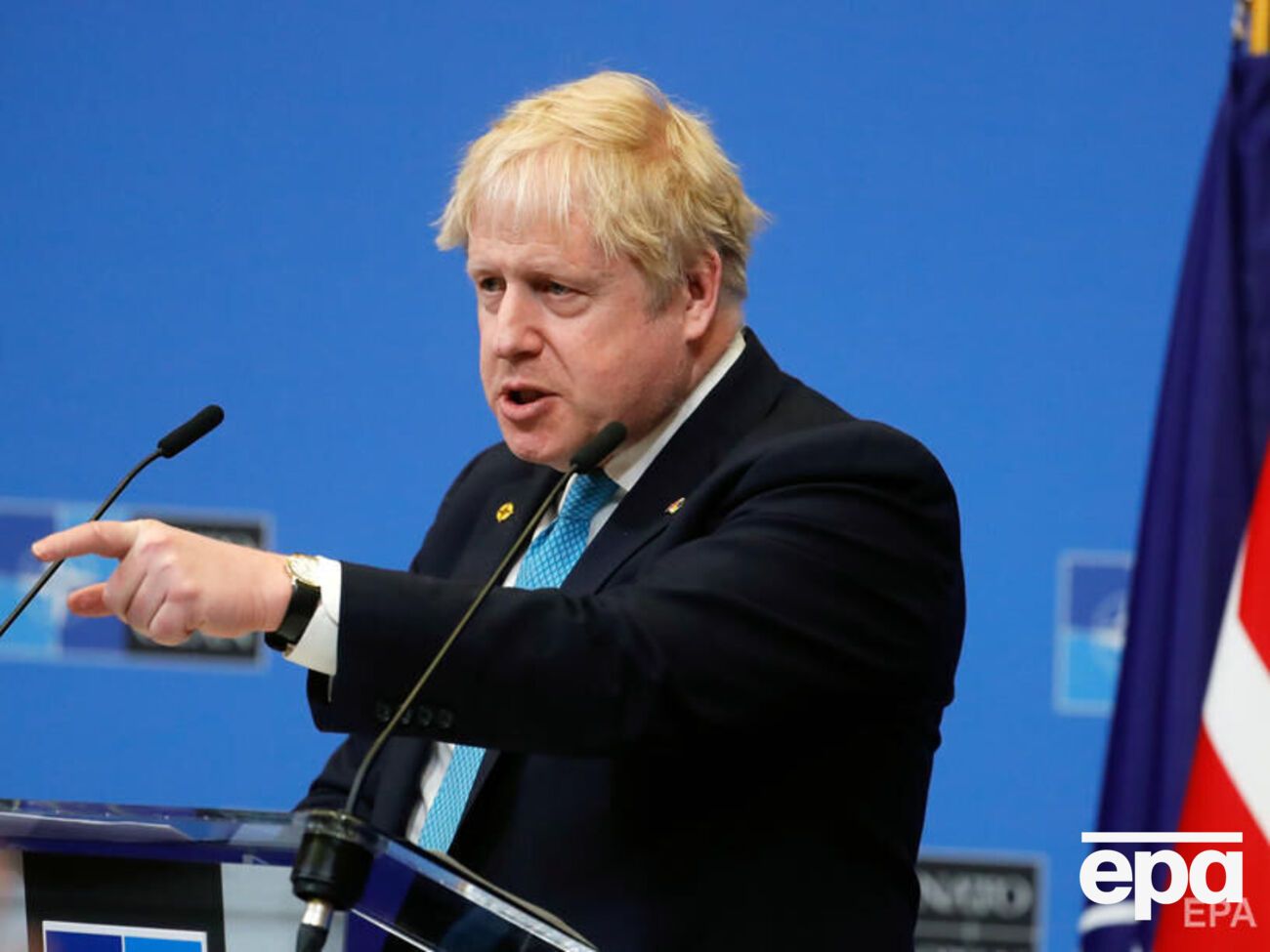 Британский&nbsp;премьер отметил, что Россия уже потерпела поражение в войне с Украиной