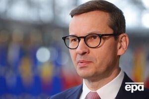 Моравецький (на фото) зазначив, що Україна та її президент Зеленський мають рацію в тому, що очікують від Заходу більше дій для припинення війни з РФ