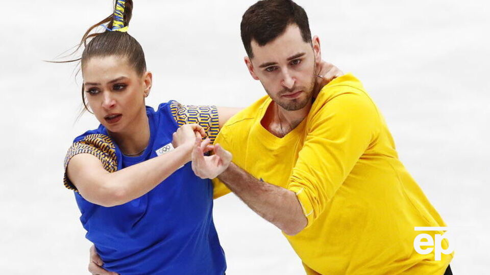 Назарова и Никитин перед чемпионатом полностью изменили номер и выступали под песни Джамалы и Хлывнюка