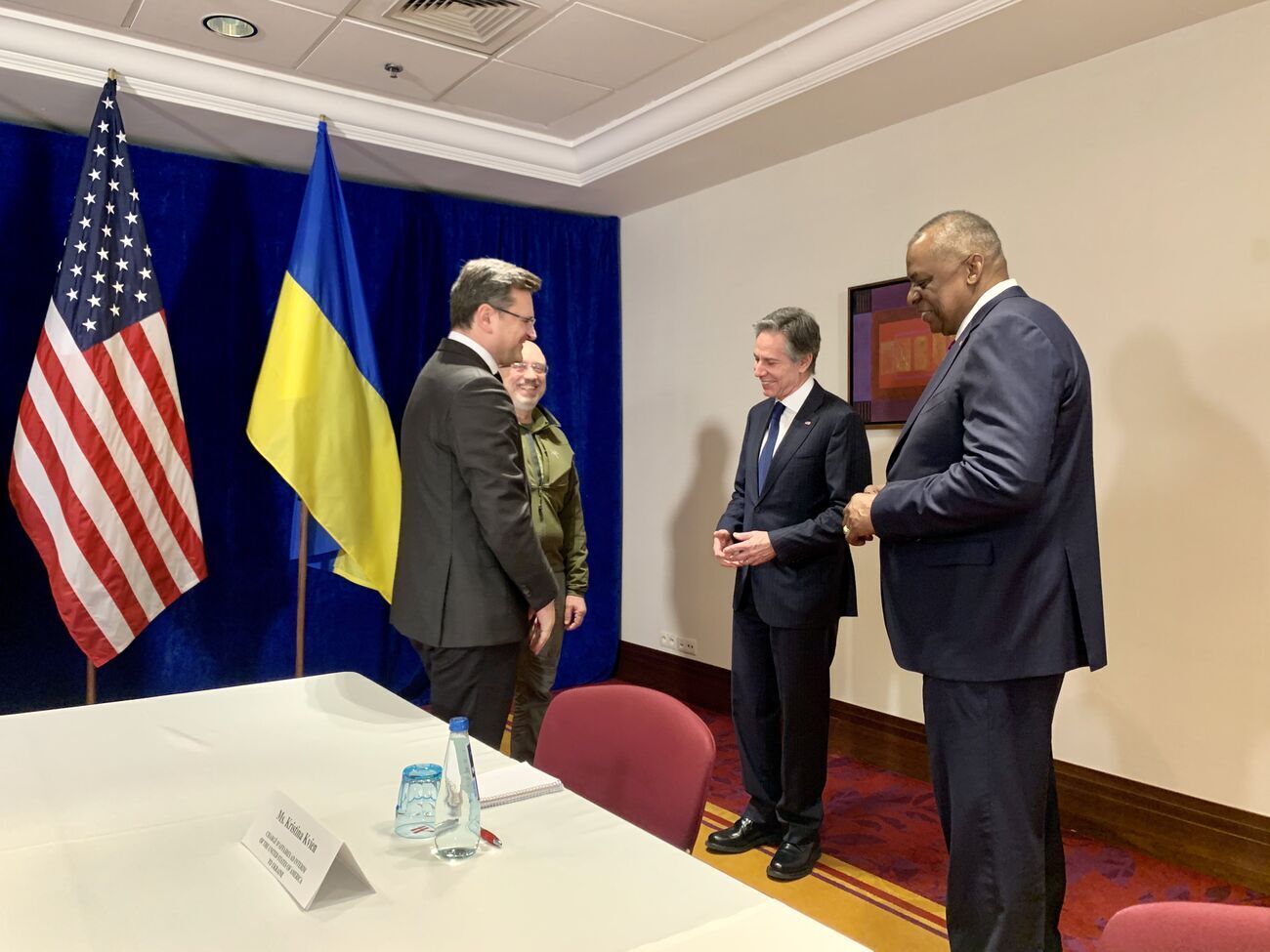 Зустріч міністрів відбувається у Варшаві