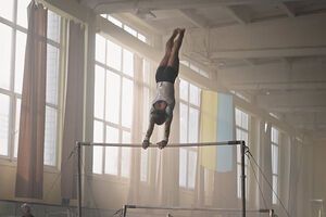 Главную роль исполнила гимнастка из Луганска Анастасия Будяшкина