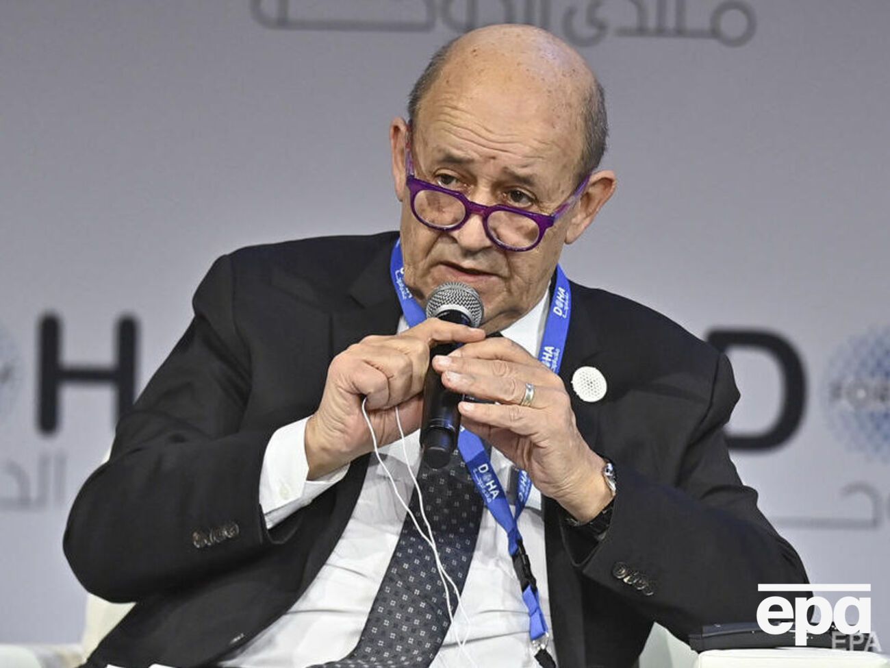 Ле Дріан вважає, що міжнародна спільнота має продовжувати діалог із Росією