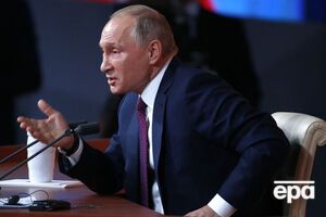 Зеленський вважає, що Путін (на фото) має амбіцію "хочу Радянський Союз"