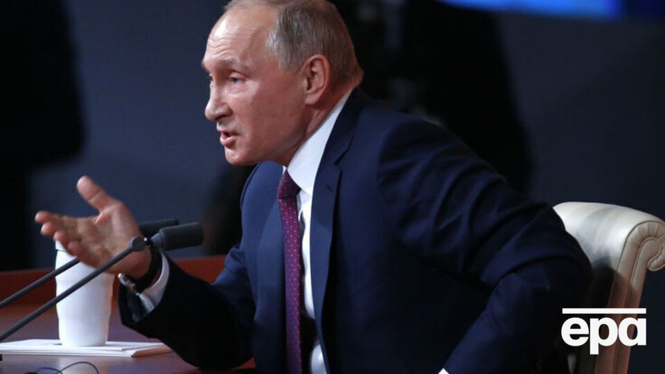 Зеленский считает, что у Путина (на фото) есть амбиция "хочу Советский Союз"