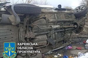 В обстрелянной машине погибла семья: женщина, мужчина и трехлетний ребенок