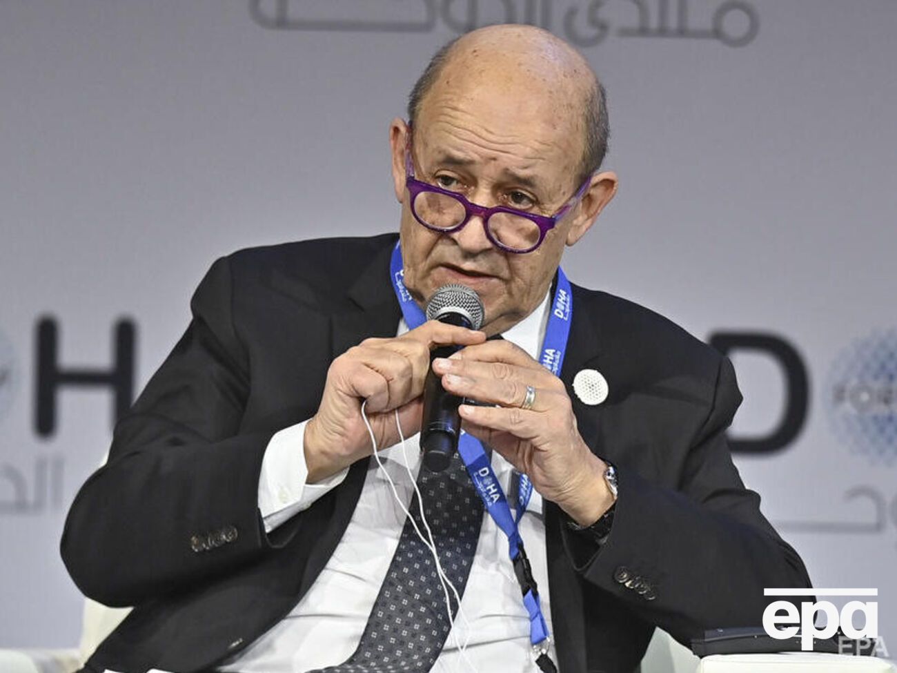 Ле Дріан сказав, що "облогова війна" Росії проти українських міст має викликати колективну провину