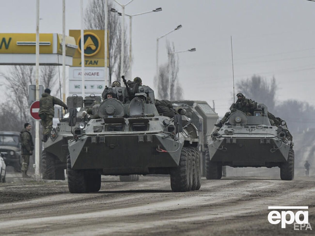 Россия масштабно вторглась в Украину в феврале