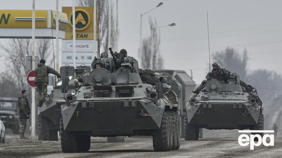Россия масштабно вторглась в Украину в феврале