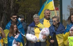 На Маршах українських матерів вшанували пам'ять дітей, які загинули від російської агресії в Україні