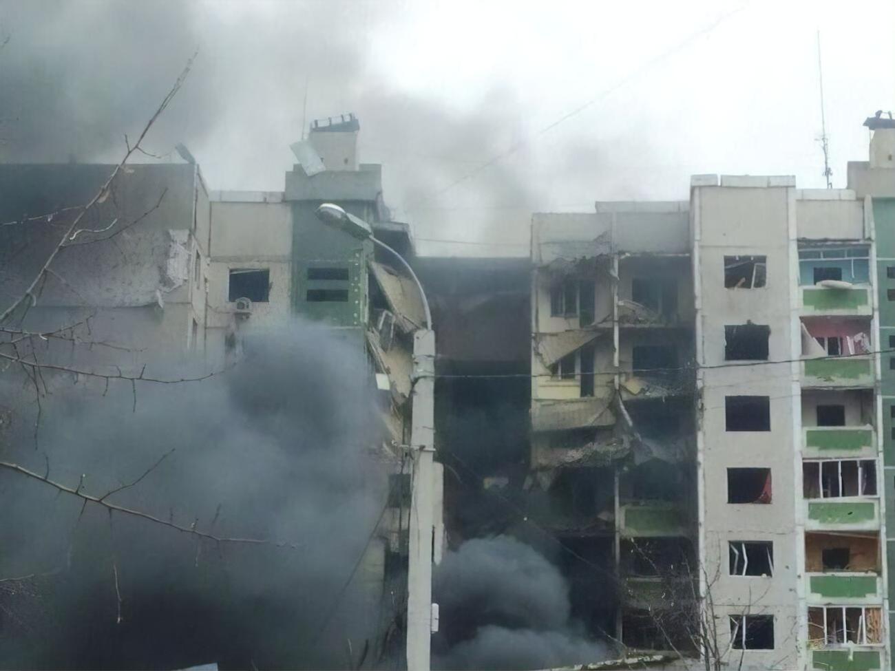 В ОГА отметили, что в месте бомбардировки нет военных объектов