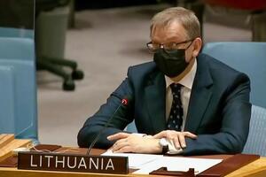 Ритіс Паулаускас: Ми маємо зосередитися на тому, що ми можемо зробити прямо зараз – вимагати негайного припинення агресії Росії проти України