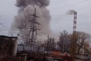 В ТЭЦ попала бомба