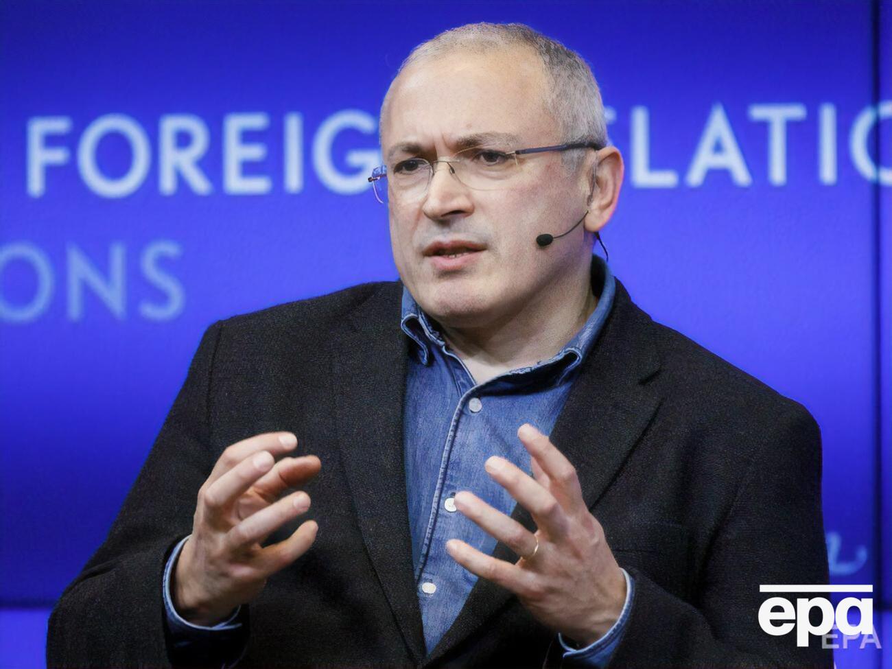 Ходорковський: Ми маємо справу з людиною, яка за 20 років свого перебування в авторитарній владі створила власний ілюзорний світ