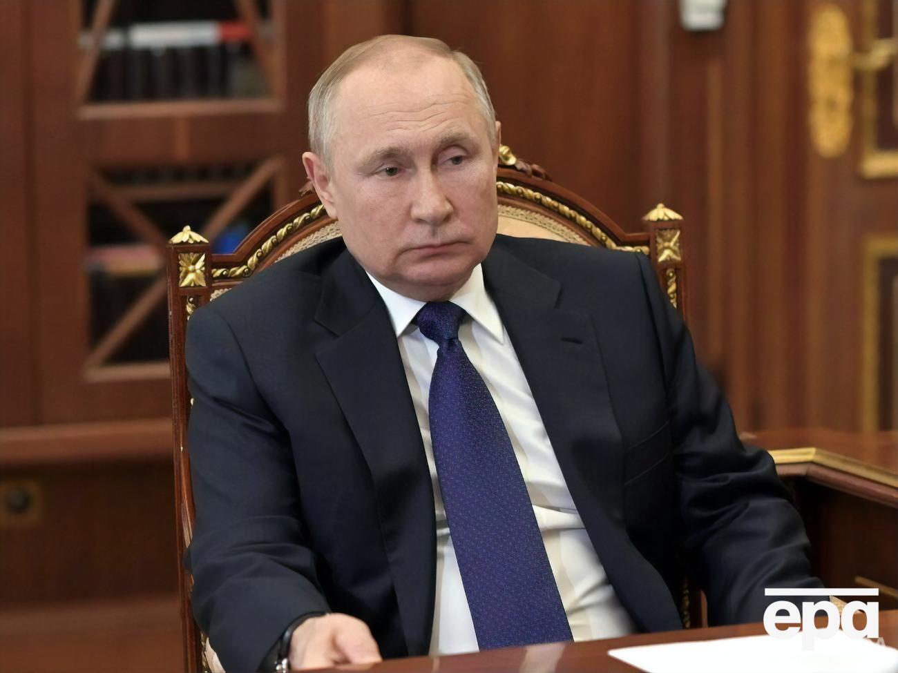 Ходорковский считает, что Путин (на фото) боится, что его убьют