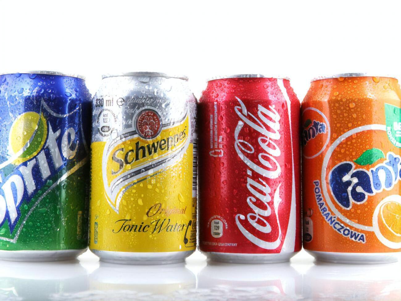Бренды Sprite,&nbsp;Schweppes,&nbsp;Coca-Cola и&nbsp;Fanta принадлежат компании Coca-Cola