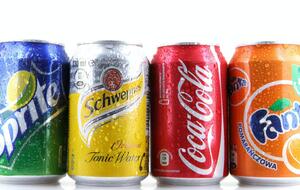 Бренды Sprite, Schweppes, Coca-Cola и Fanta принадлежат компании Coca-Cola