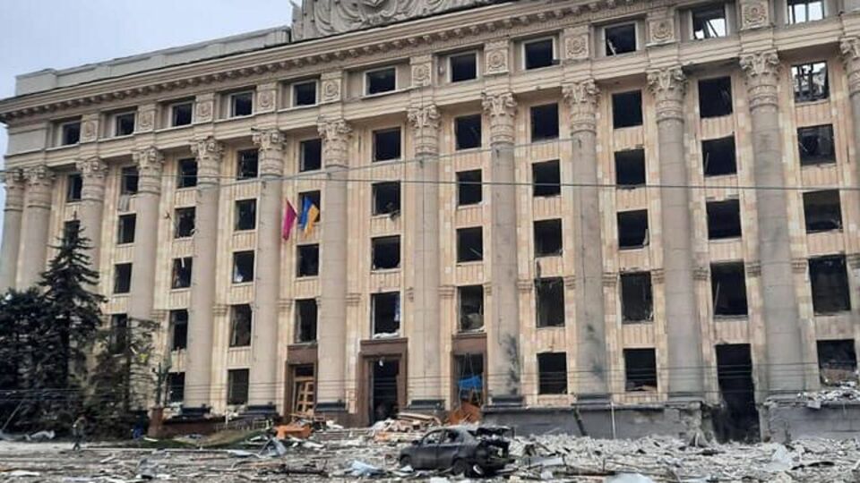 Унаслідок вторгнення РФ в Україну в Харкові зруйновано 1531 об'єкт цивільної інфраструктури, повідомив Терехов