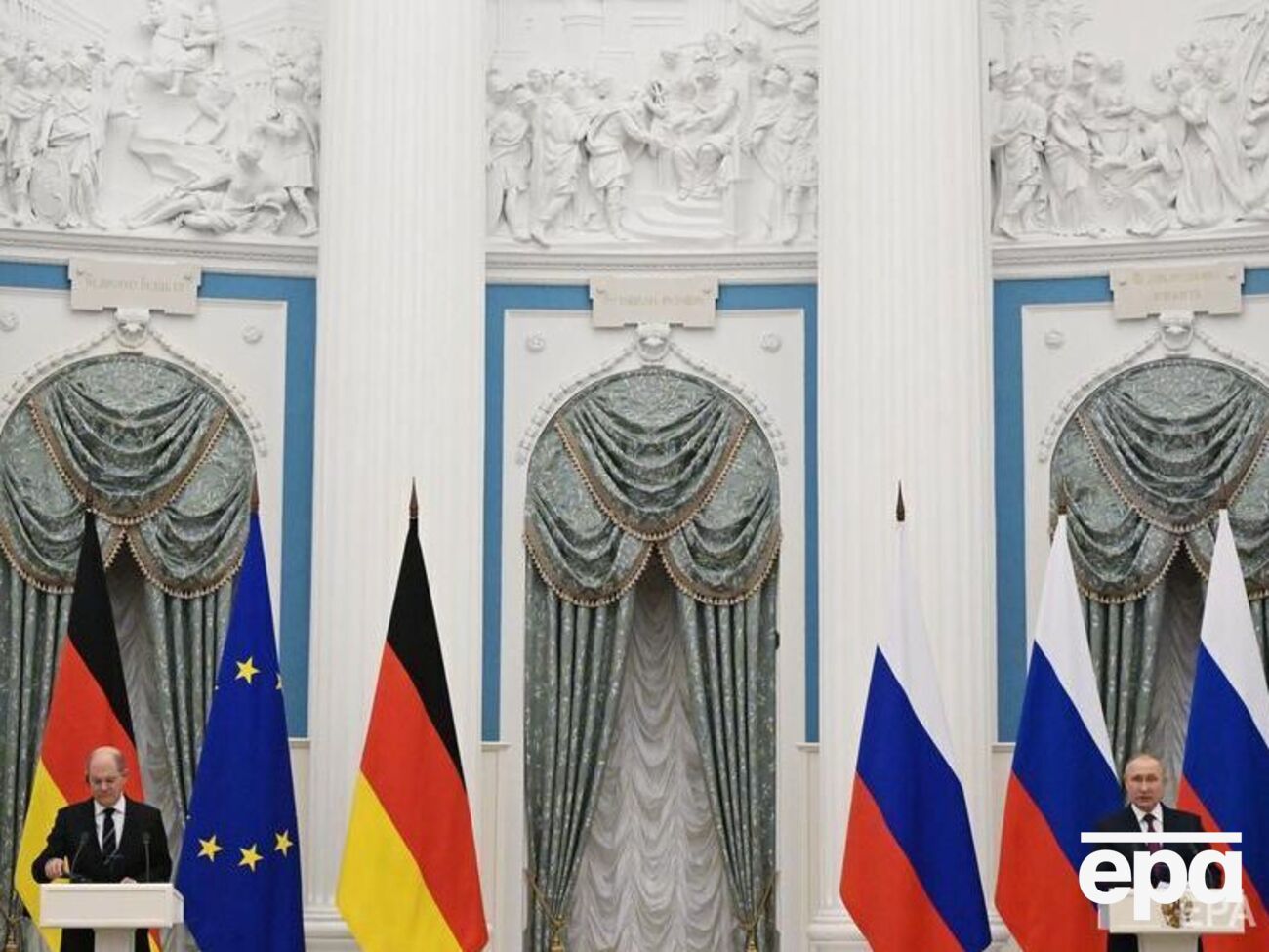 Шольц и Путин поговорили по телефону