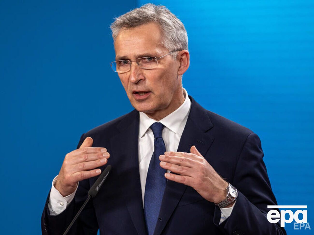 Столтенберг:&nbsp;О вероятности химической атаки я не буду спекулировать. Скажу лишь, что любое применение химического оружия будет абсолютно неприемлемо