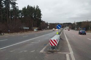 Движение по трассе Киев – Житомир было заблокировано из-за временной оккупации нескольких населенных пунктов в Киевской области российскими военными