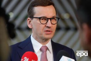 Моравецький закликав союзників України й далі вводити санкції проти Росії