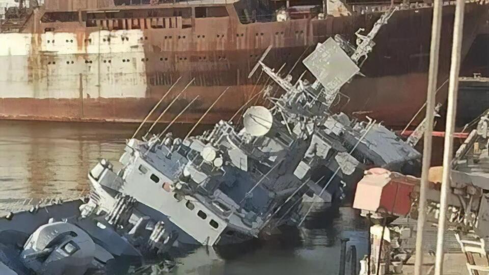 "Гетьман Сагайдачний" стоял в Николаеве на ремонте