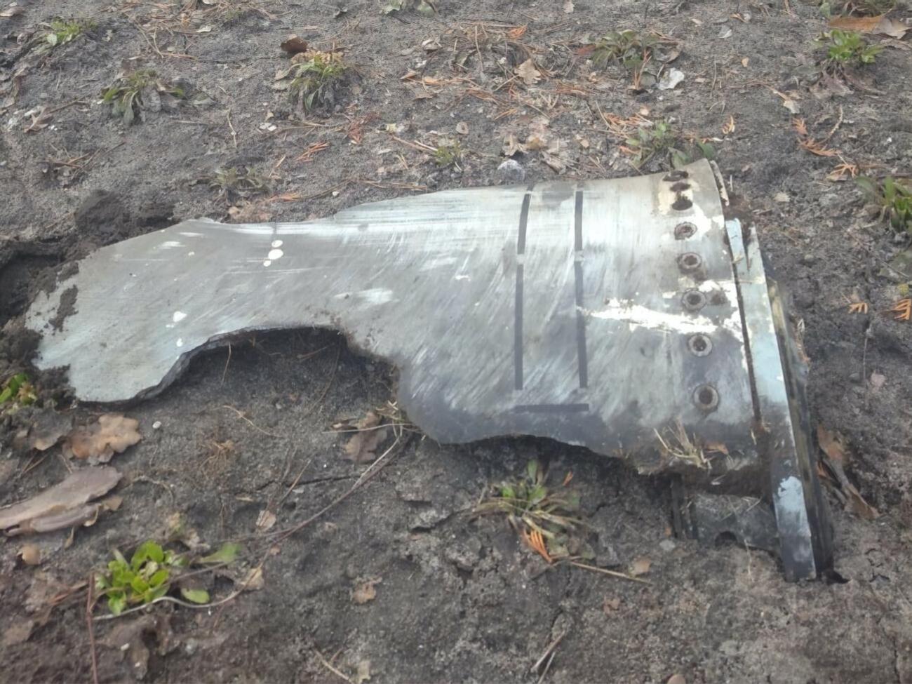В ОП предполагают, что упавший кусок металла – осколок ракеты