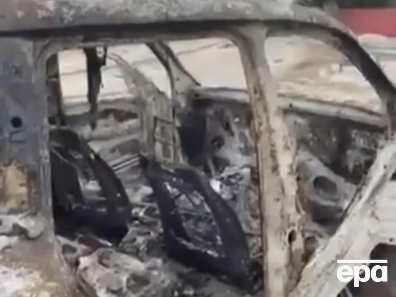 В машине было шесть человек