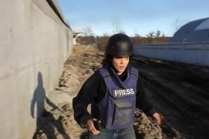 Пятеро журналистов Sky News попали под обстрел