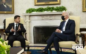 Від початку вторгнення РФ Зеленський і Байден розмовляли щонайменше п'ять разів