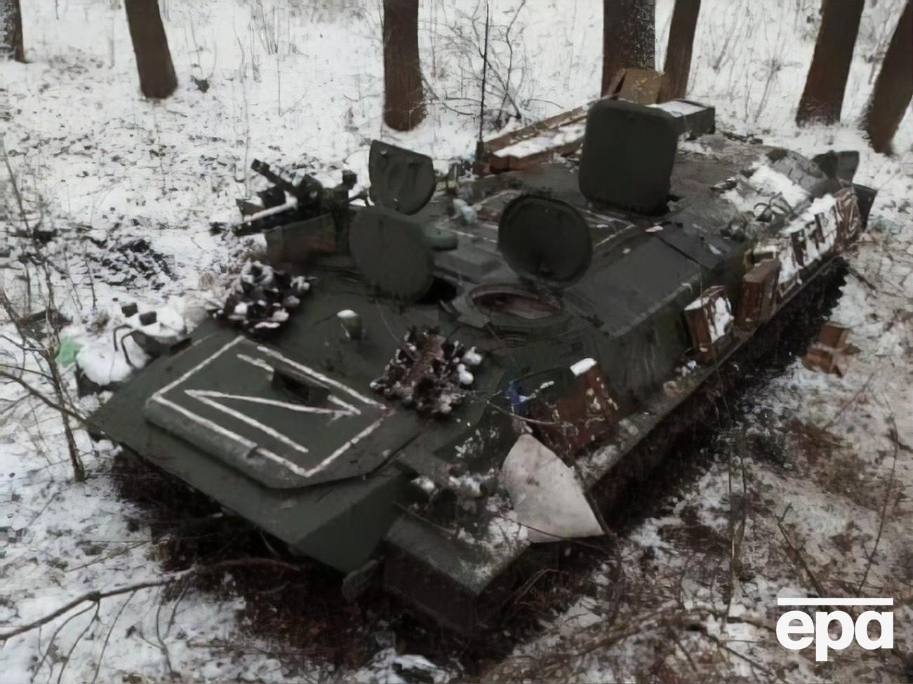 Окупанти позначають свою техніку різними мітками