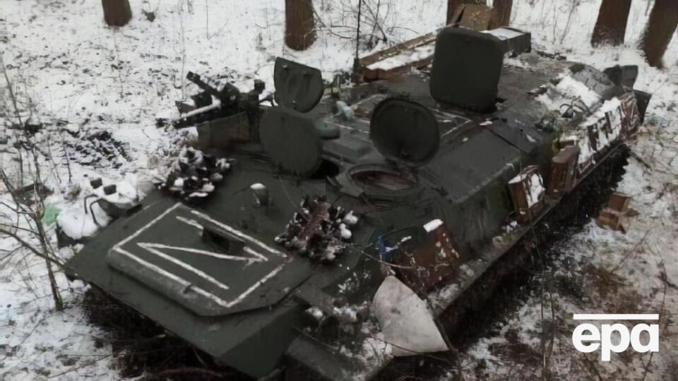 Окупанти позначають свою техніку різними мітками