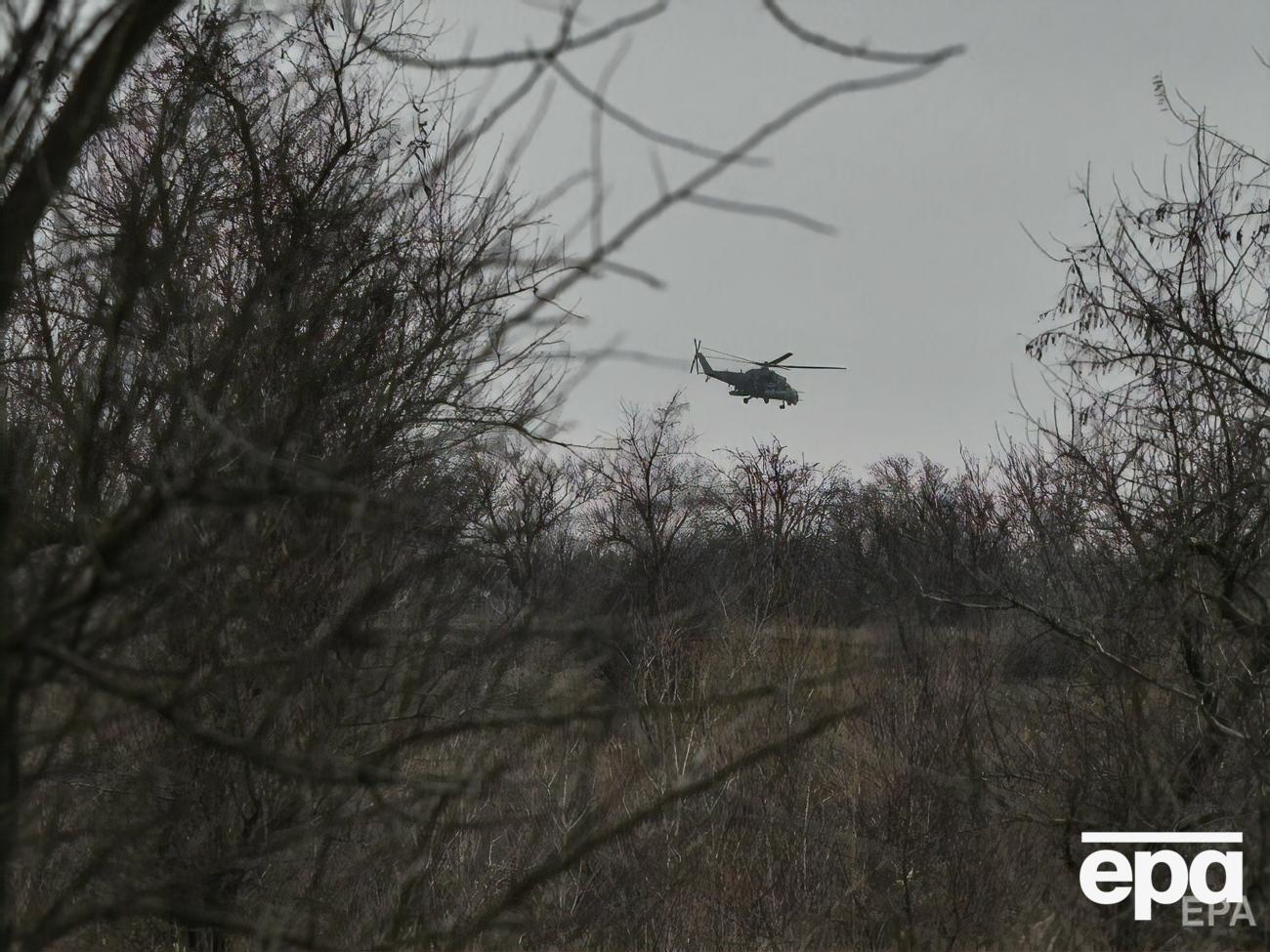 Вертолет сбит над Вышгородом