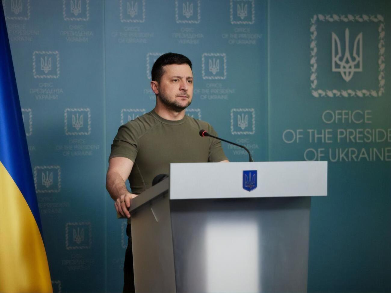 Зеленський: Кожен українець та українка, які вчора, сьогодні і завтра протестуватимуть проти окупантів,&nbsp;&ndash; герої