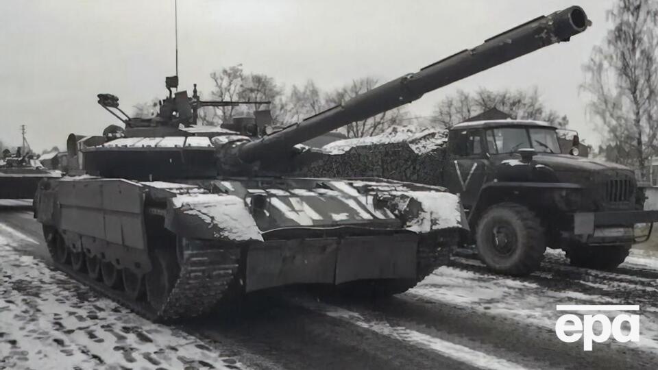 Колонна российской техники под Киевом, 7 марта