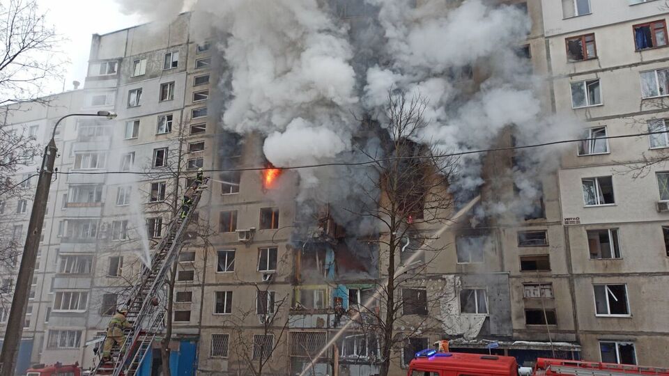 В доме на улице Краснодарской в Харькове горели 27 квартир