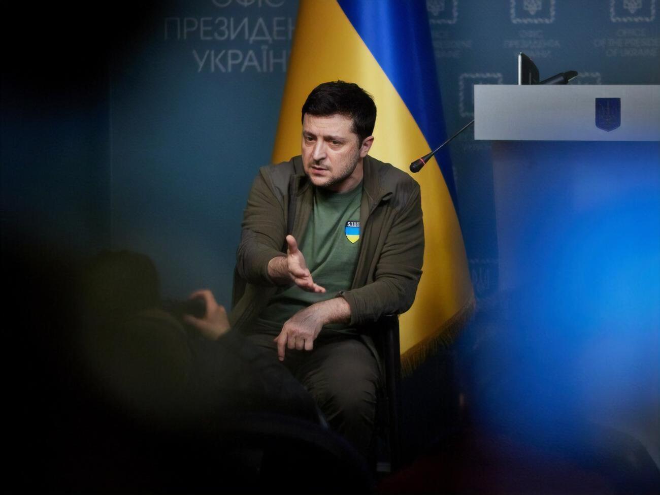 Зеленський: Було багато інформації про те, що було відправлено спеціальні групи, щоб убити мене та мою сім'ю