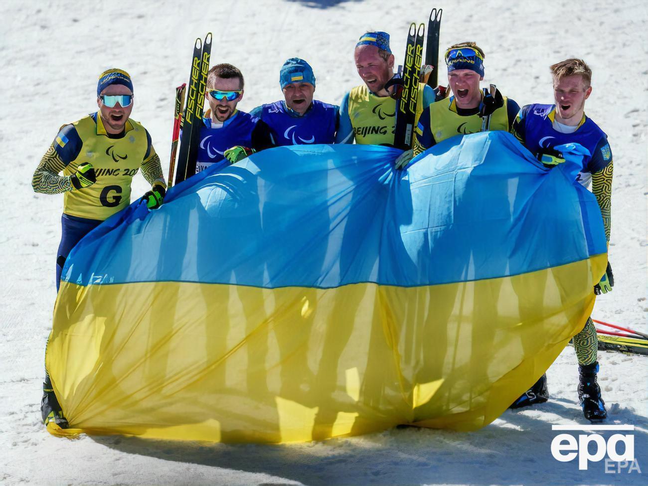 Украина сейчас на втором месте в медальном зачете Паралимпиады