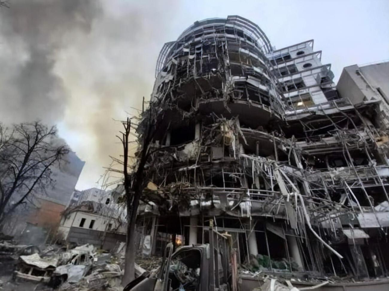 Российские войска атакуют в Украине жилые кварталы, детские сады и больницы