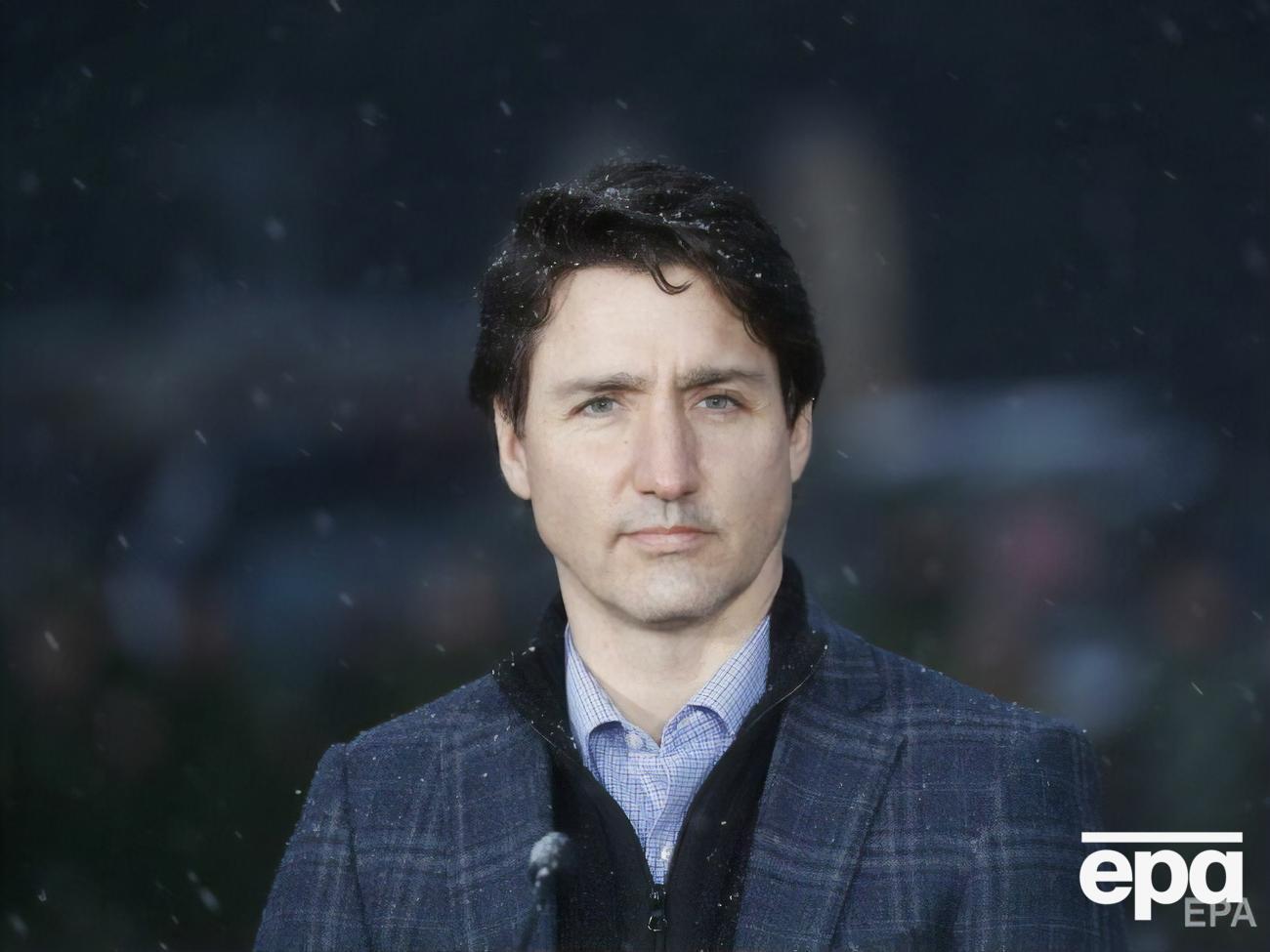 Трюдо (на фото) обговорив із Зеленським санкції проти Росії та гуманітарну допомогу Україні