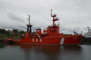 Гражданское спасательное судно "Сапфир" находится на балансе морской поисково-спасательной службы Украины