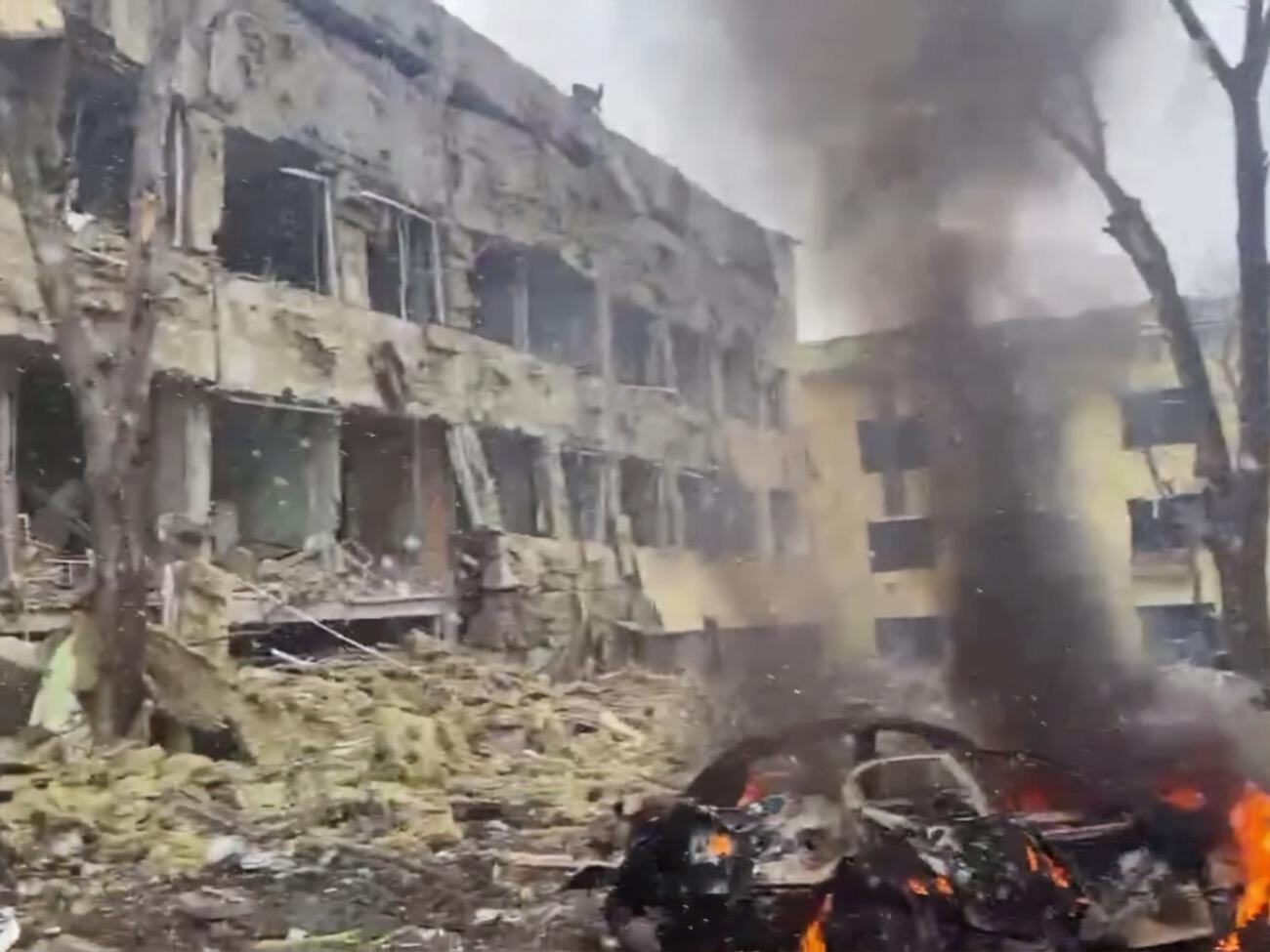 Число жертв и пострадавших в результате удара по больнице неизвестно