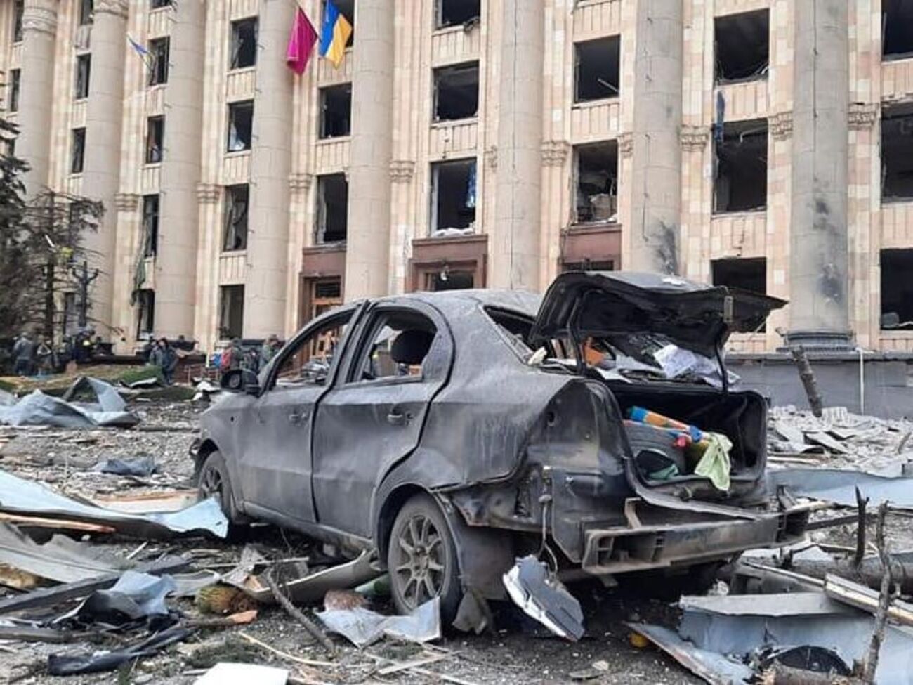 Ракетного удару по будівлі ХОДА окупанти завдали 1 березня