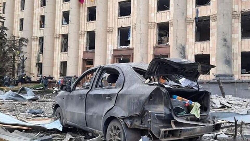 Ракетного удару по будівлі ХОДА окупанти завдали 1 березня