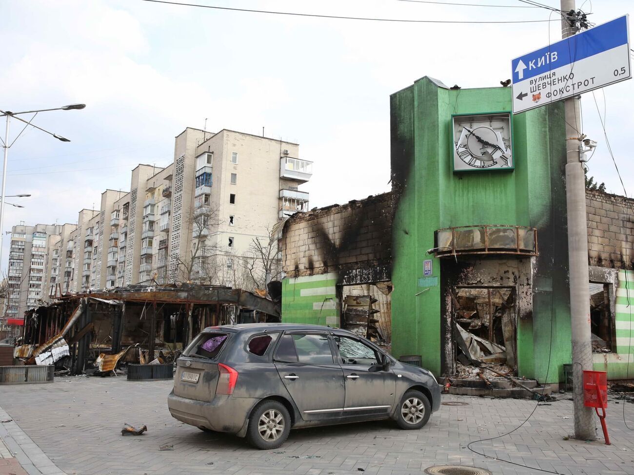 В Ирпене&nbsp;многие жилые дома и близлежащие территории "заминированы нелюдями", отмечали в Киевской ОВА