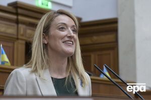 Метсола в Раді: Я сьогодні доношу вам меседж, що ми підтримуємо вас, сподіваємося на вас і ніколи вас не покинемо