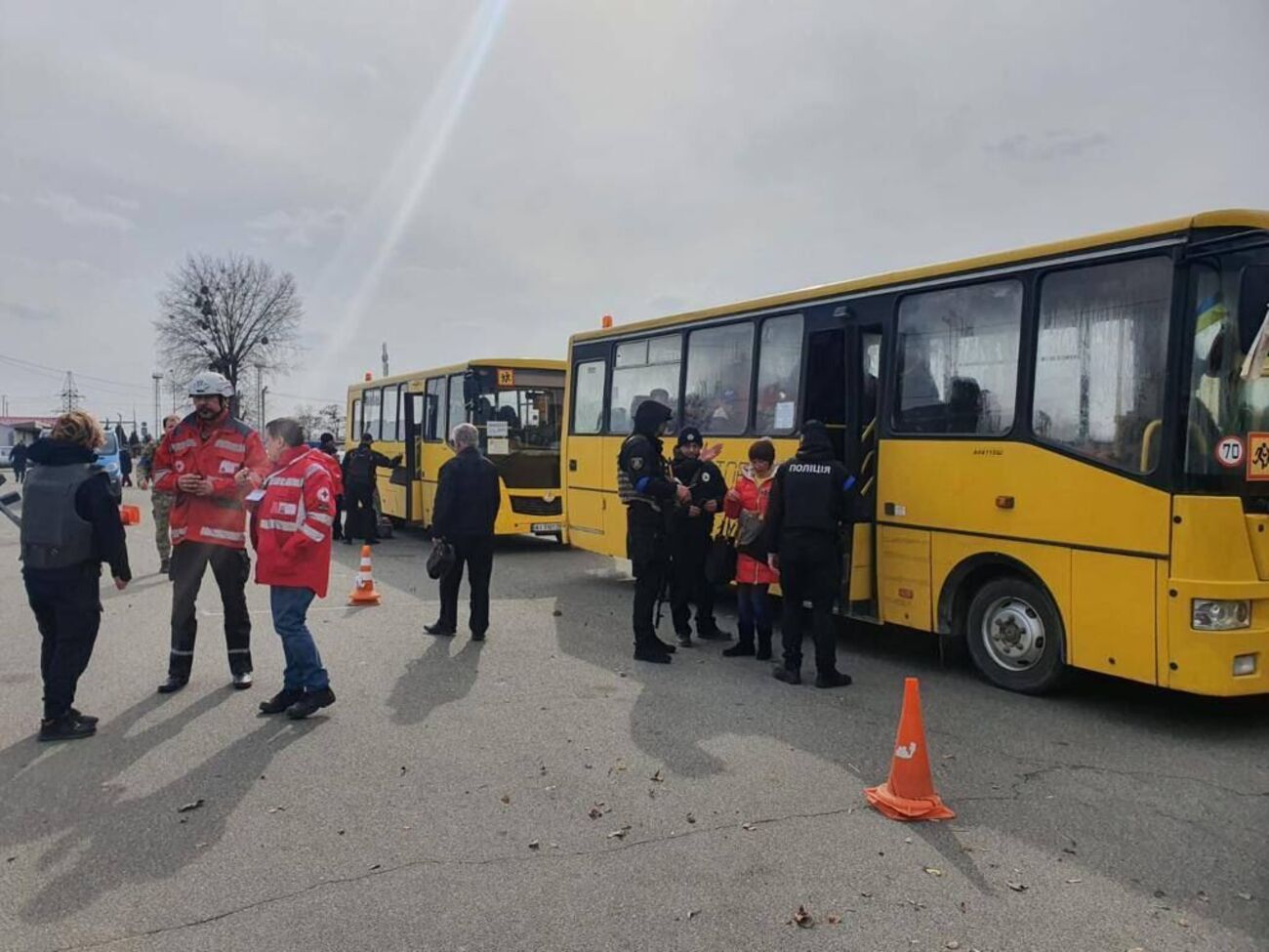 Евакуацію проводили з 10 населених пунктів